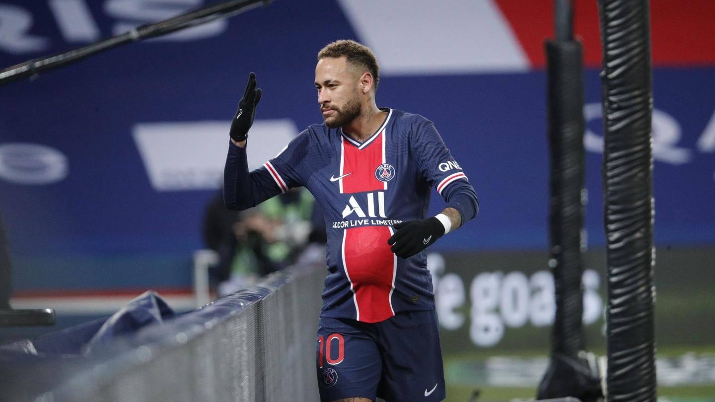 Neymar has scored 81 goals in 100 games for PSG Neymar has scored 81 goals in 100 games for PSG