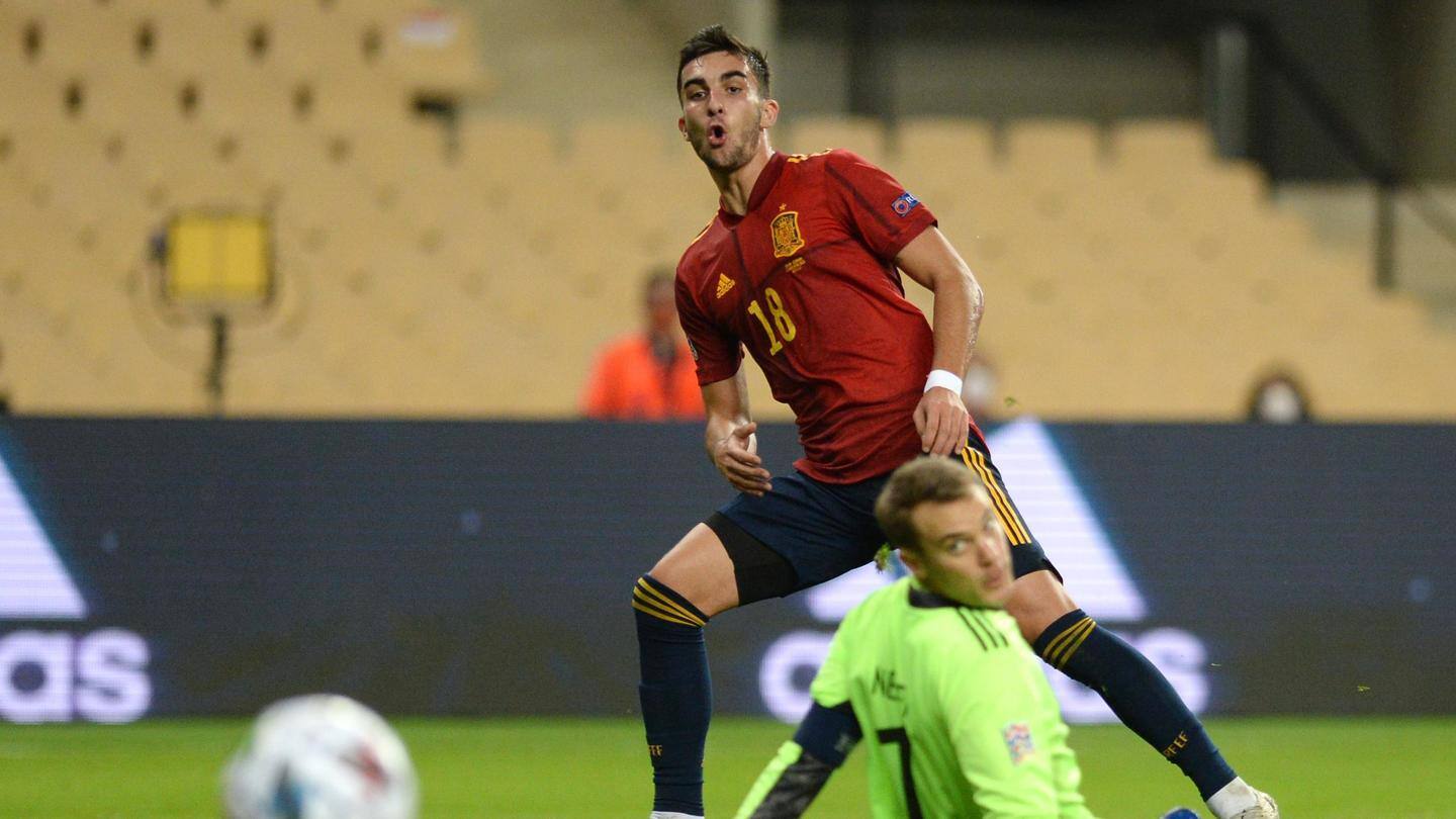 Ferran Torres scores a hat-trick as Spain thrash Germany Ferran Torres scores a hat-trick as Spain thrash Germany