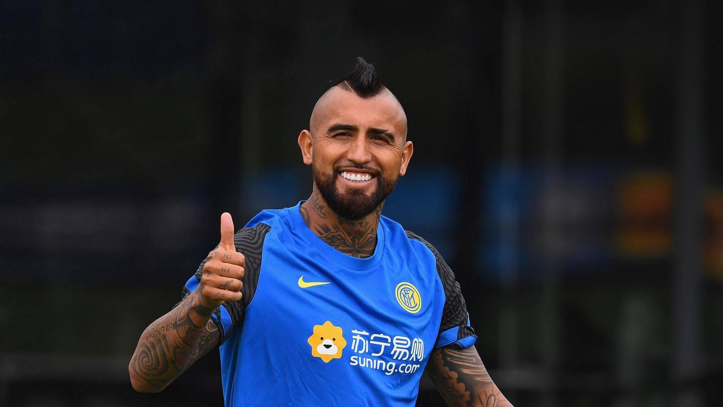 Arturo Vidal signs for Inter Milan Arturo Vidal signs for Inter Milan