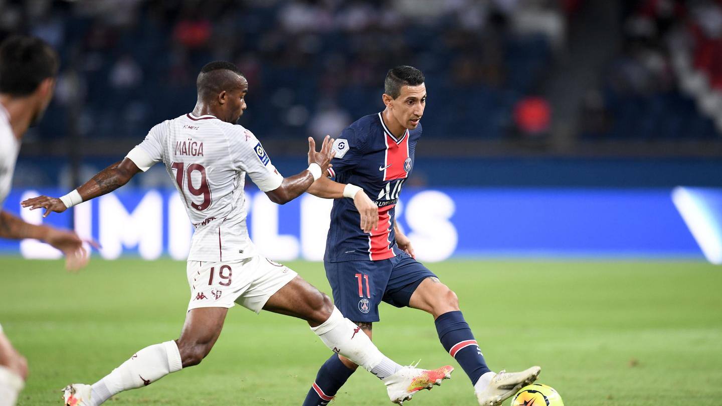 Di Maria impresses for 10-man PSG Di Maria impresses for 10-man PSG