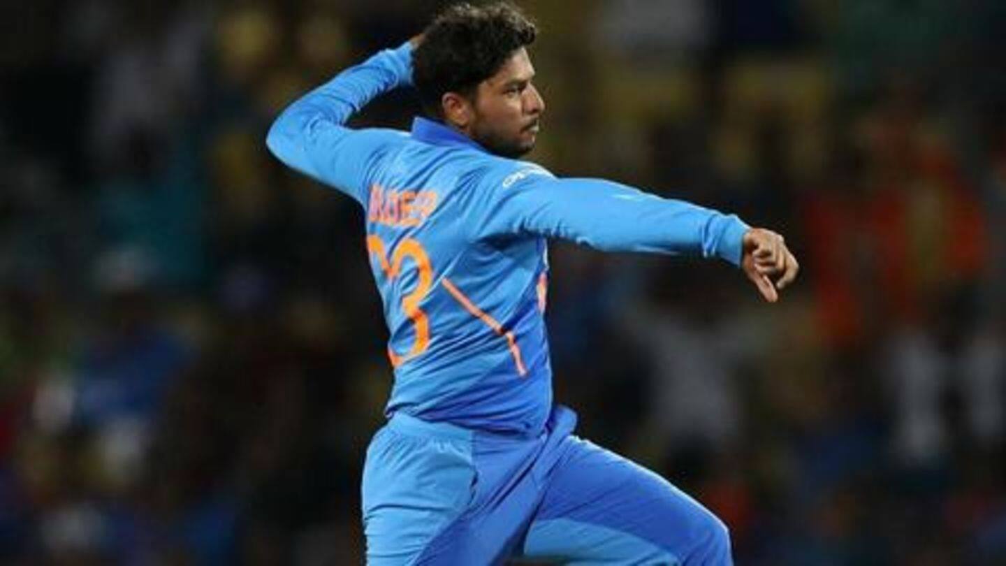 Zampa dismisses Kohli once again, Kuldeep surpasses 100 scalps Zampa dismisses Kohli once again, Kuldeep surpasses 100 scalps