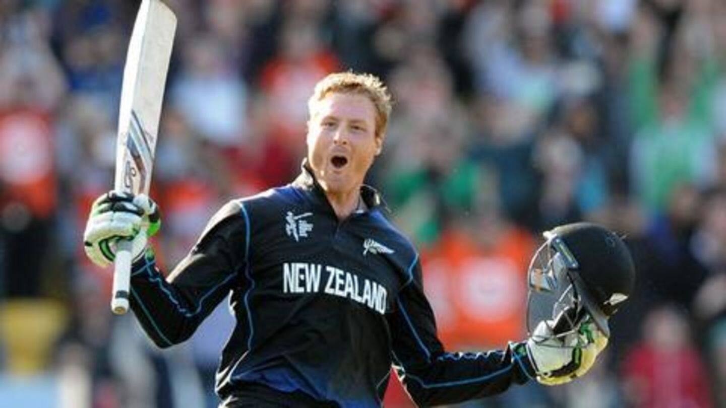 Guptill and Southee hold individual records Guptill and Southee hold individual records