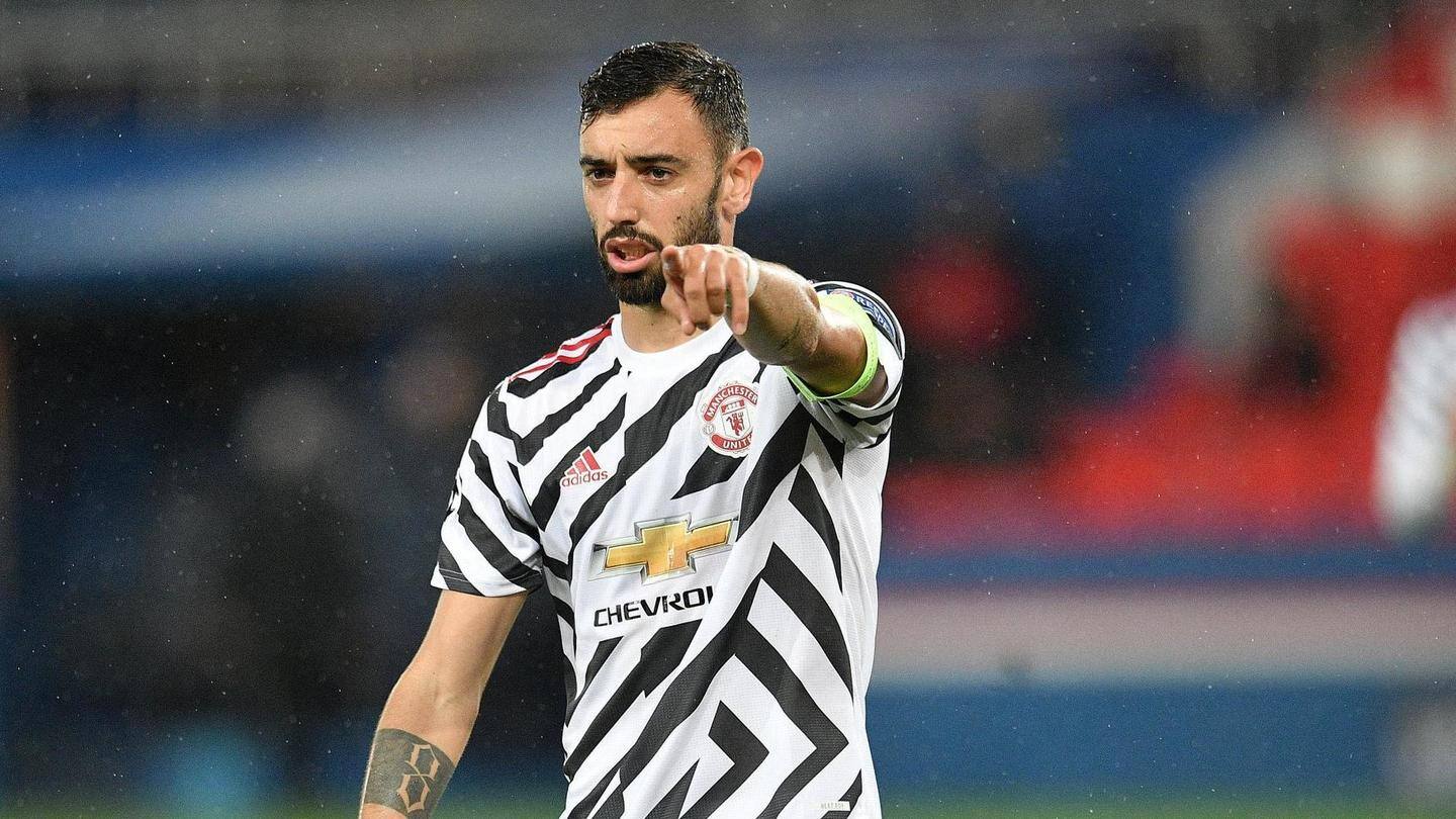 Bruno Fernandes shines for Manchester United Bruno Fernandes shines for Manchester United