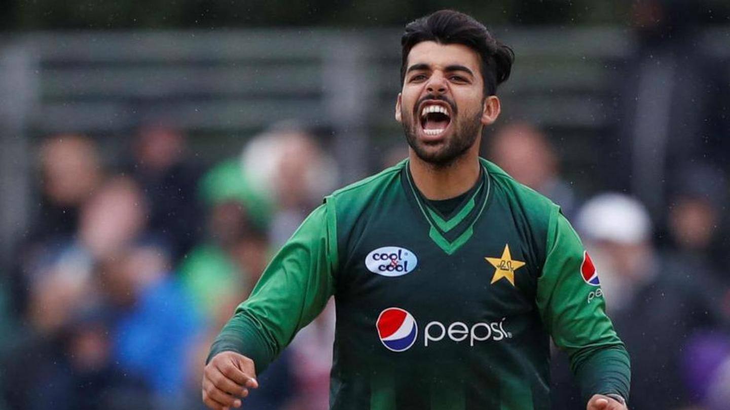 Pakistan remain optimistic regarding Shadab Pakistan remain optimistic regarding Shadab