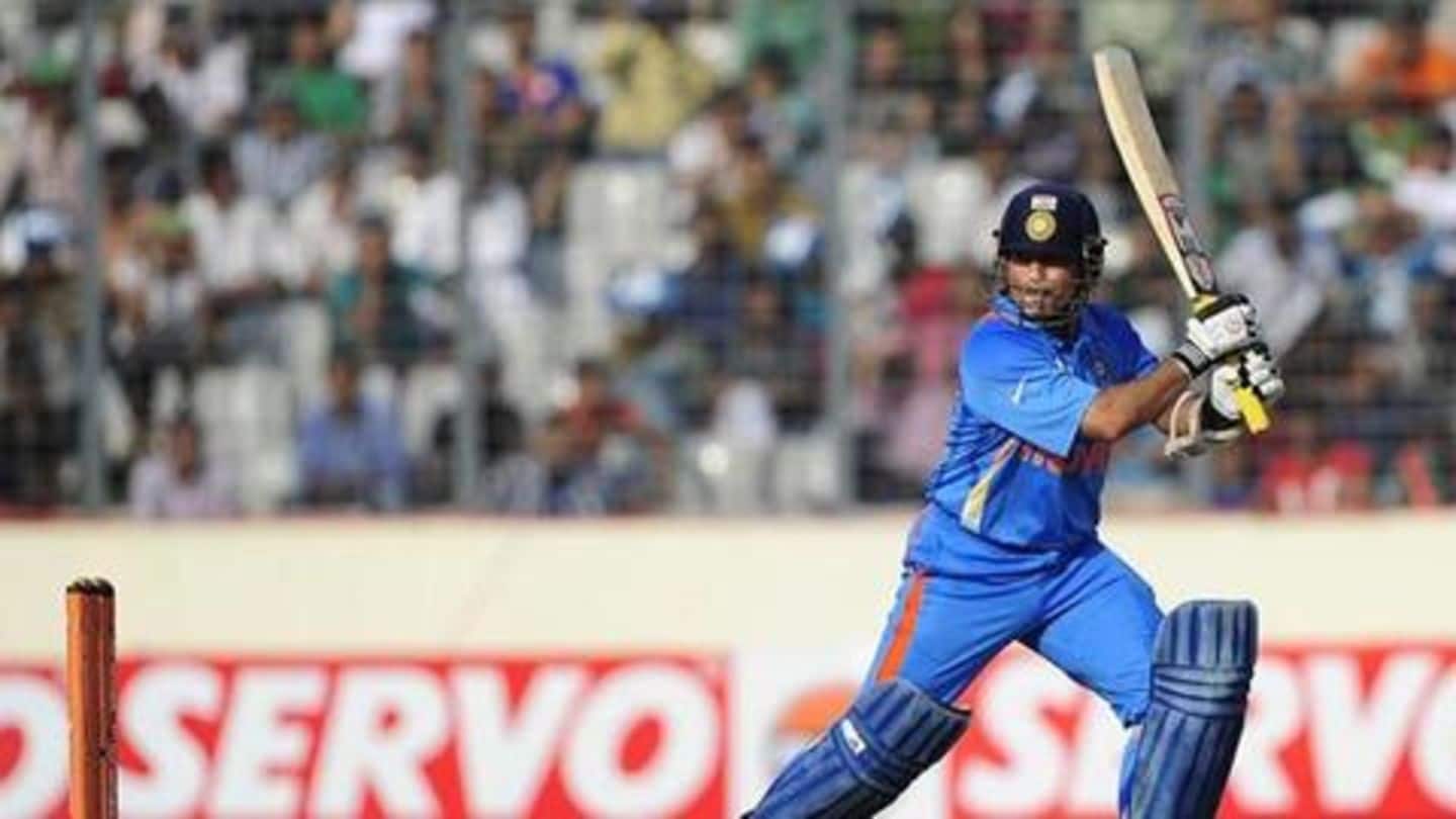 Tendulkar wanted to do something out of the box Tendulkar wanted to do something out of the box