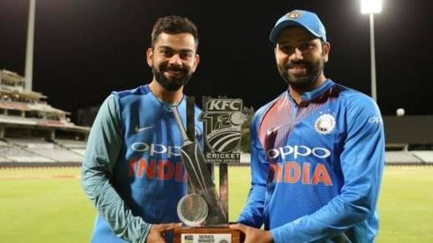 Rohit and Kohli to battle it out for this feat Rohit and Kohli to battle it out for this feat