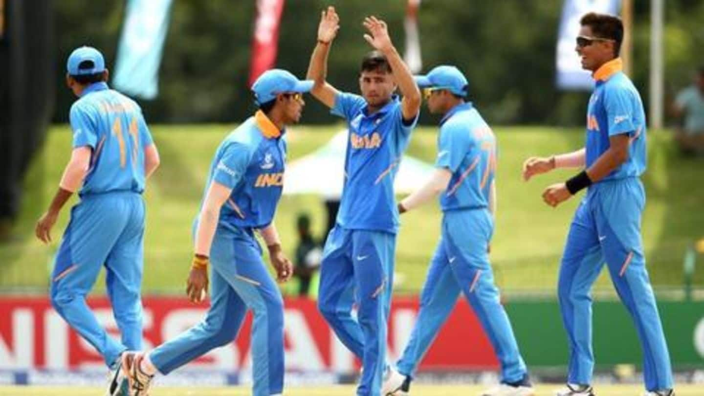 #ChampionsInBlue: India overcome Pakistan, reach U-19 World Cup final