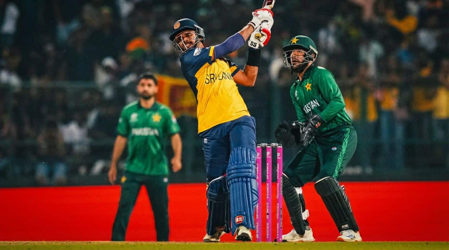 T20 WC: Dasun Shanaka makes records with 76* versus Pakistan
