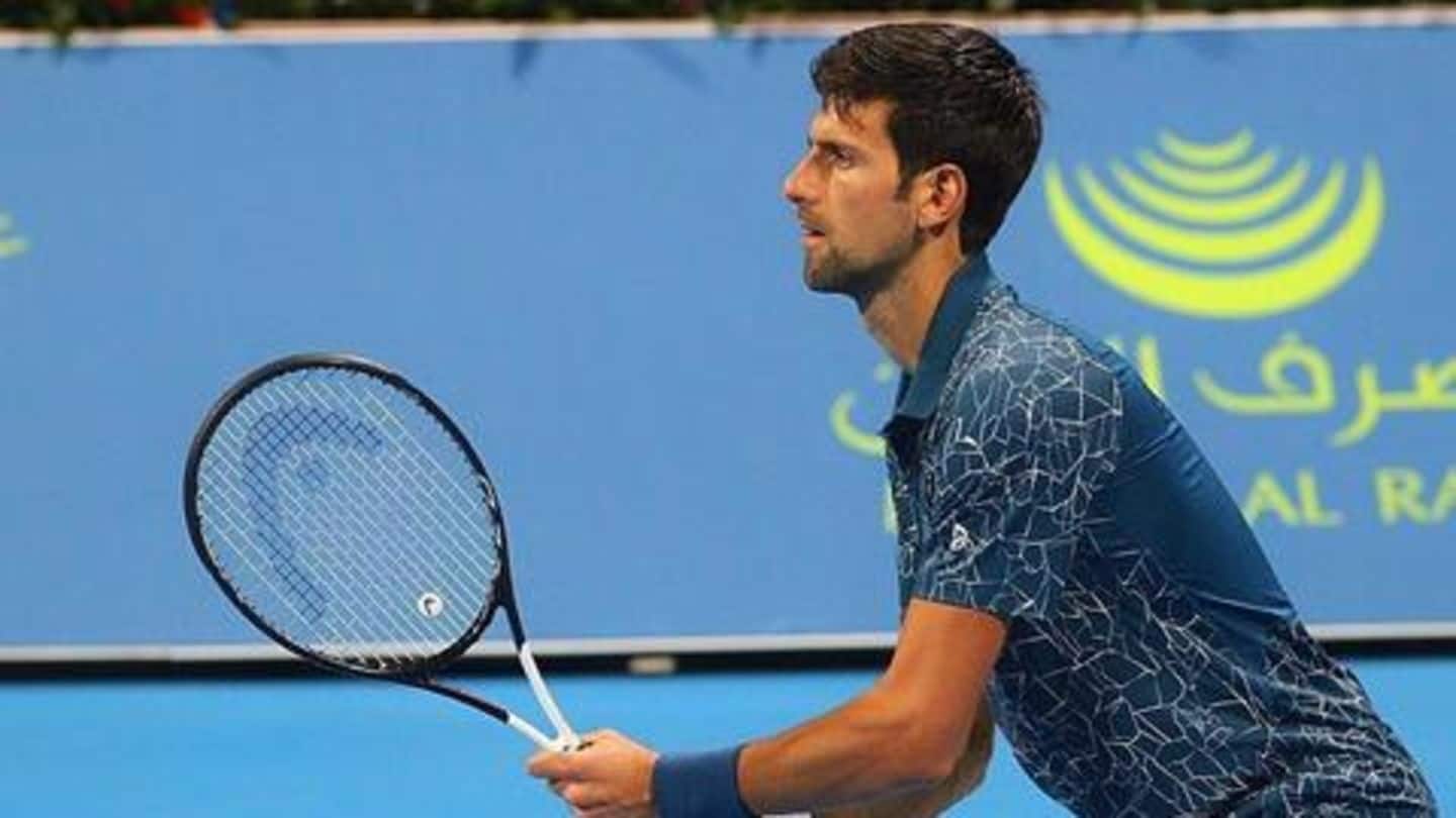 Qatar open: Frustrated Novak Djokovic eyes Slam win post defeat