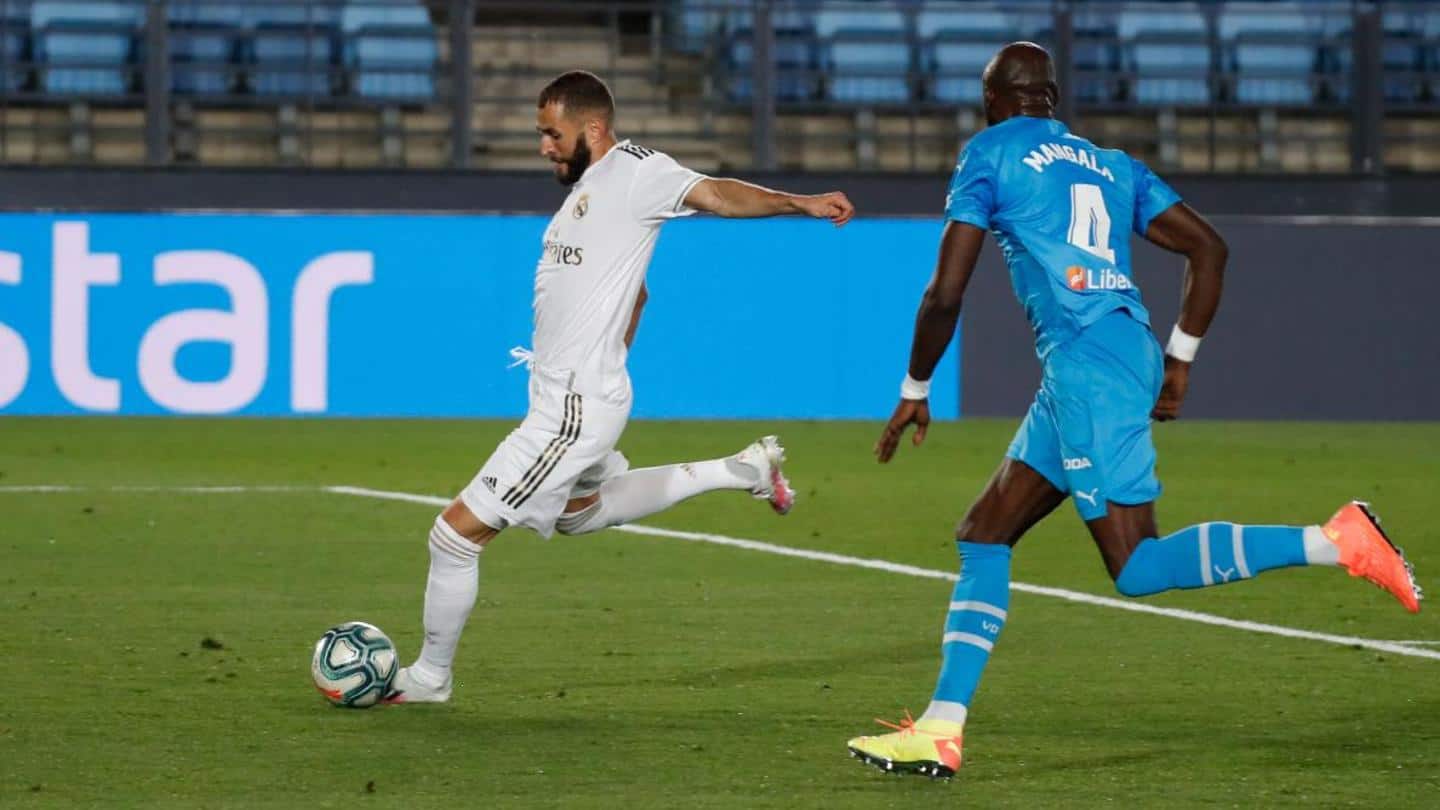 Karim Benzema goes past Ferenc Puskas' tally for Real Madrid