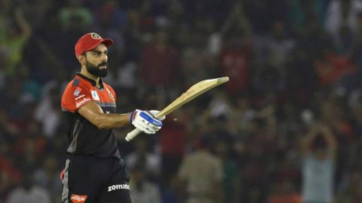Kohli tops the batting chart, Gayle has the highest score Kohli tops the batting chart, Gayle has the highest score