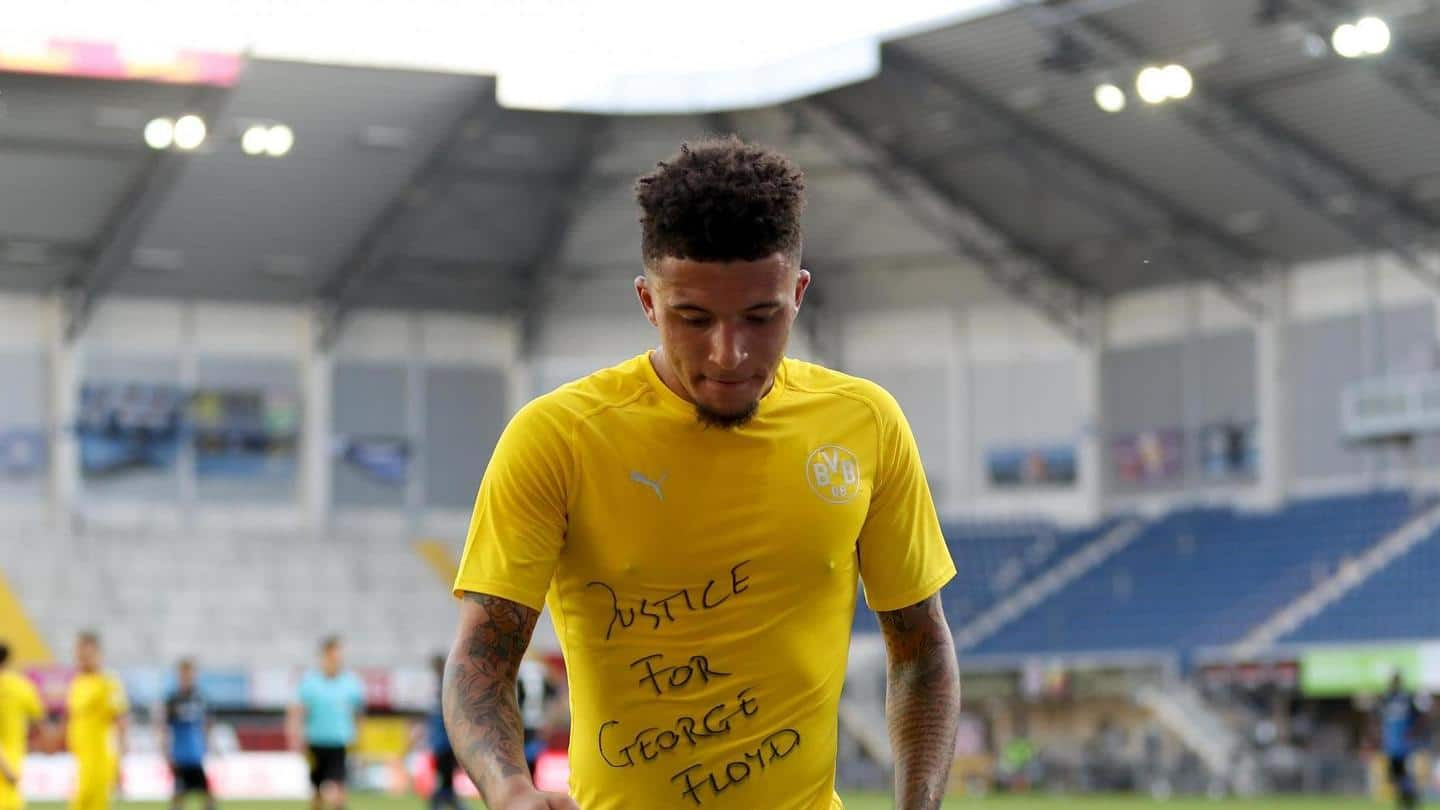 Dortmund want £115m for Jadon Sancho amid Man United interest