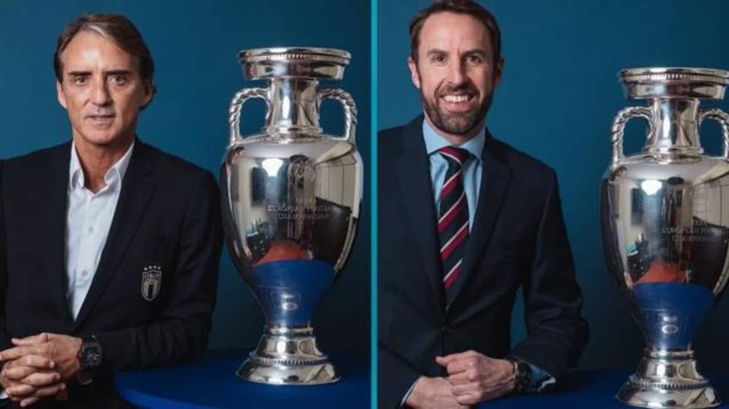 Euro 2020 final: Decoding Italy and England's key stats