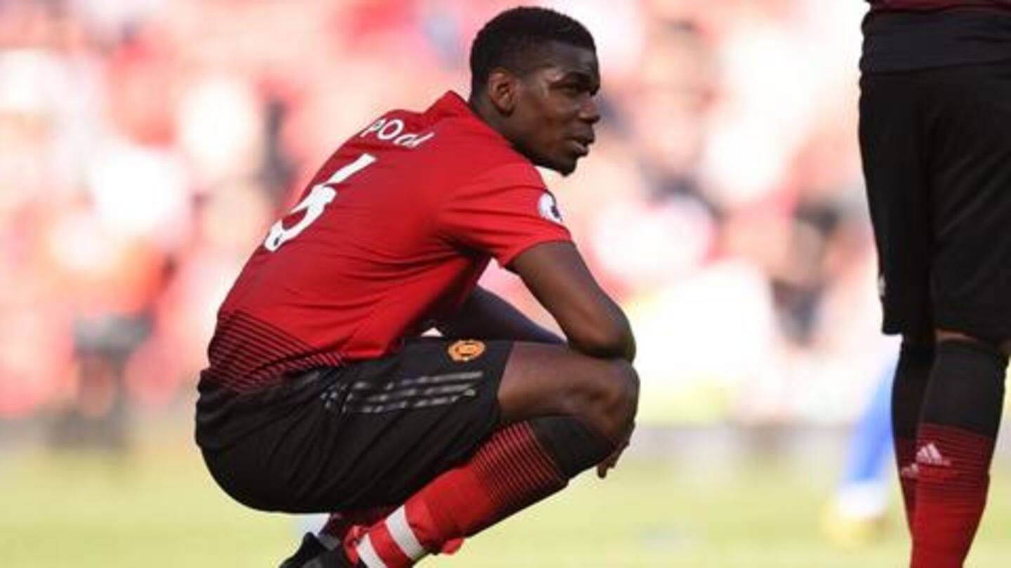 Pogba has been recovering from an ankle surgery Pogba has been recovering from an ankle surgery