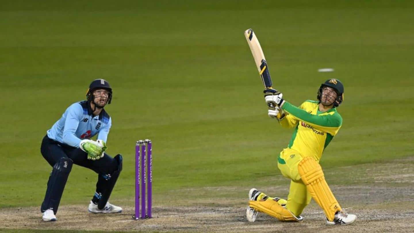 Carey registers maiden ton, scripts partnership record alongside Maxwell Carey registers maiden ton, scripts partnership record alongside Maxwell