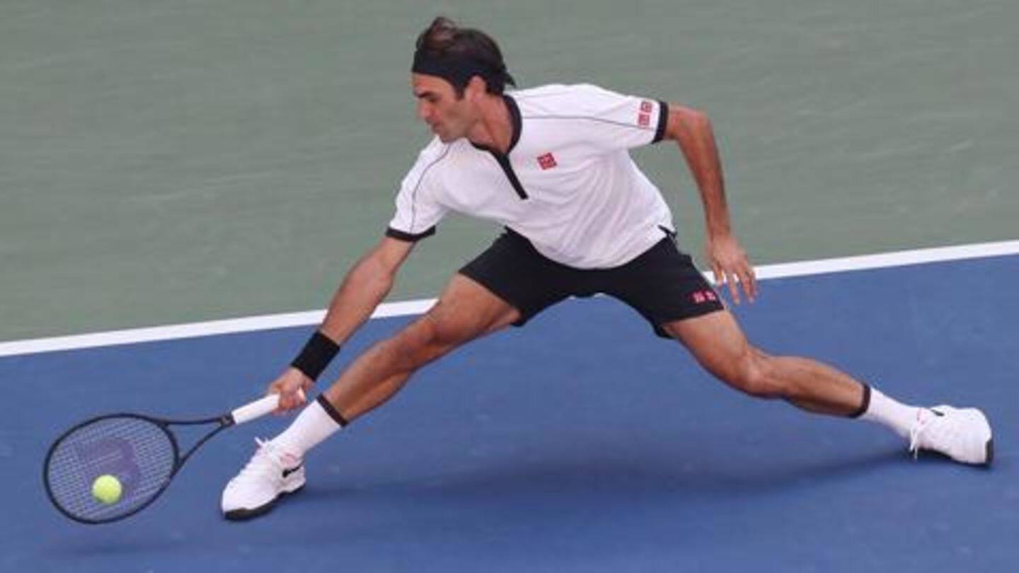 Federer zooms past Evans Federer zooms past Evans