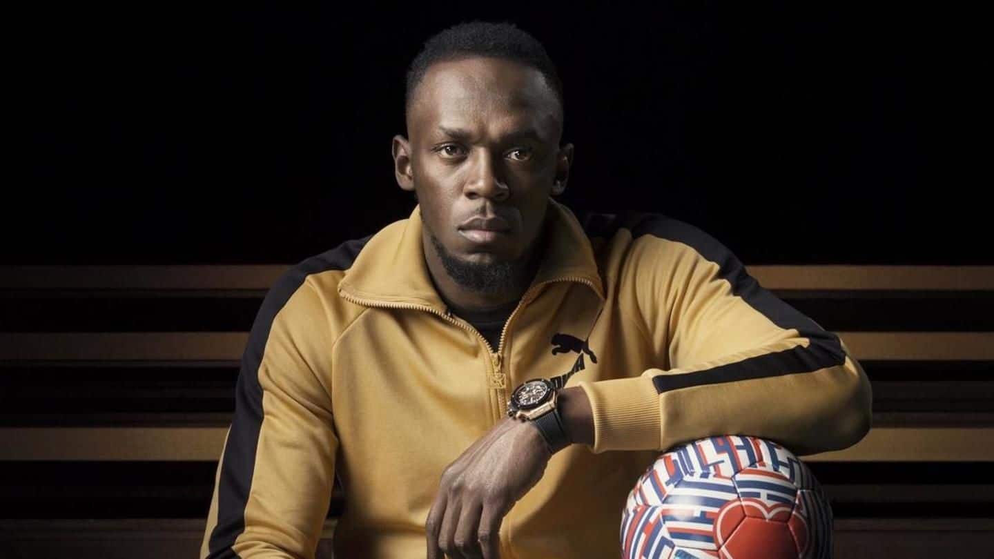 Legendary sprinter Bolt trains with Norwegian top-flight club