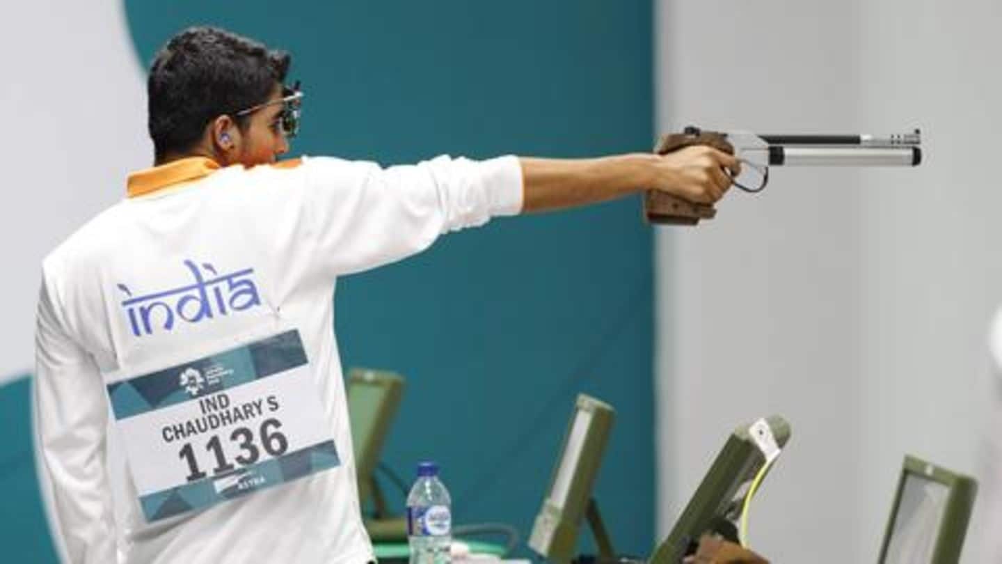 A big moment for 16-year-old Saurabh A big moment for 16-year-old Saurabh