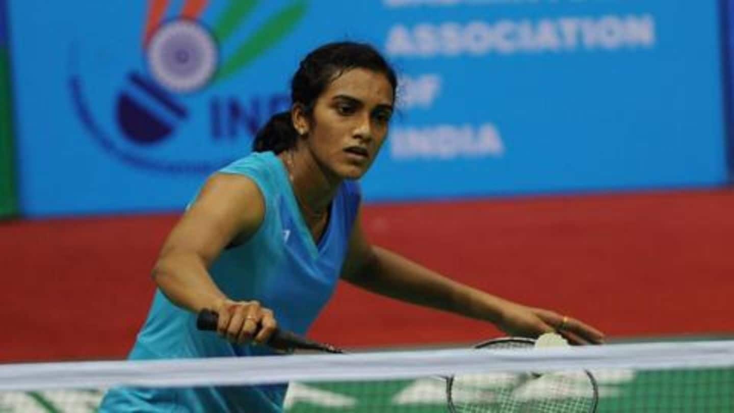 Sindhu shows her ominous form to down Li Xuerui Sindhu shows her ominous form to down Li Xuerui