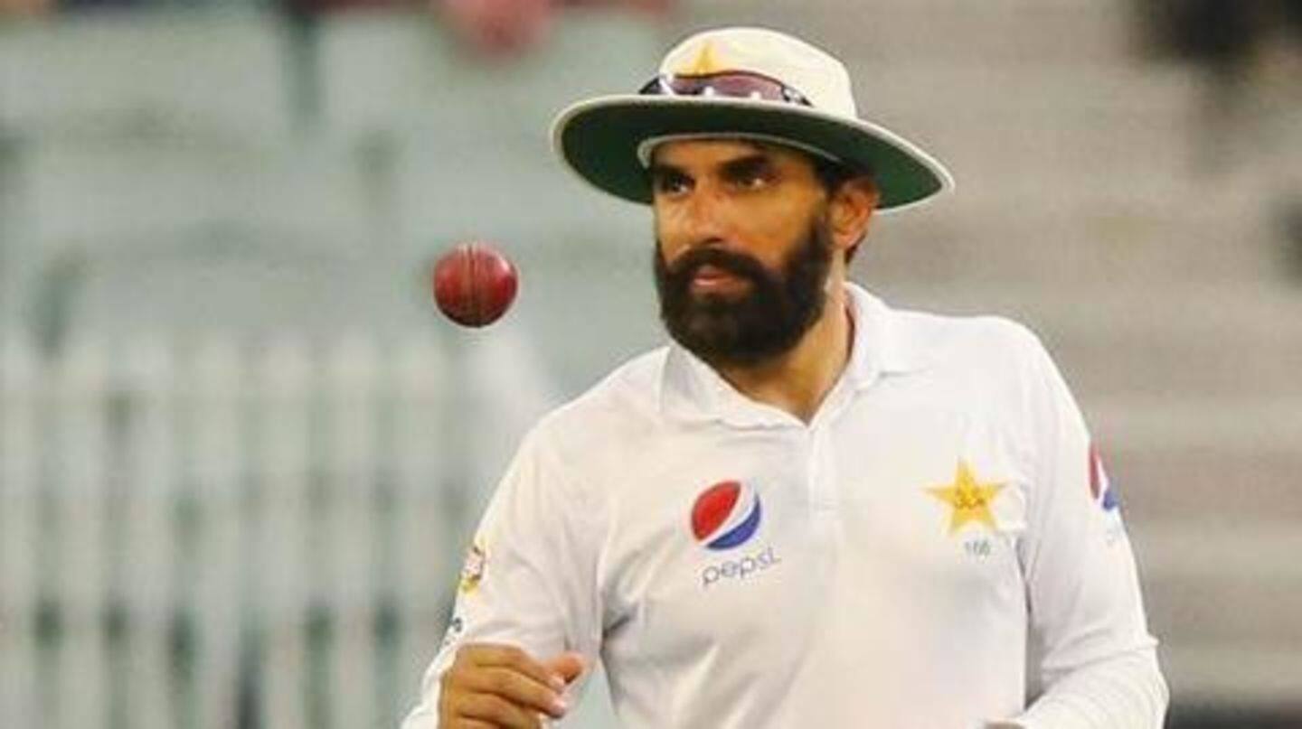 What was reported earlier regarding Misbah? What was reported earlier regarding Misbah?