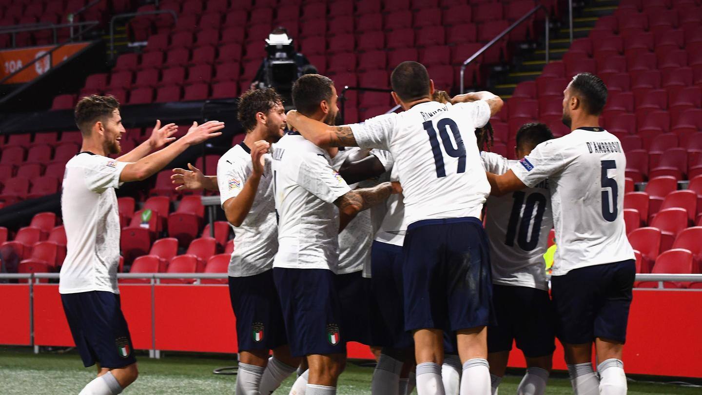 Italy thrash Moldova 6-0, script these records Italy thrash Moldova 6-0, script these records