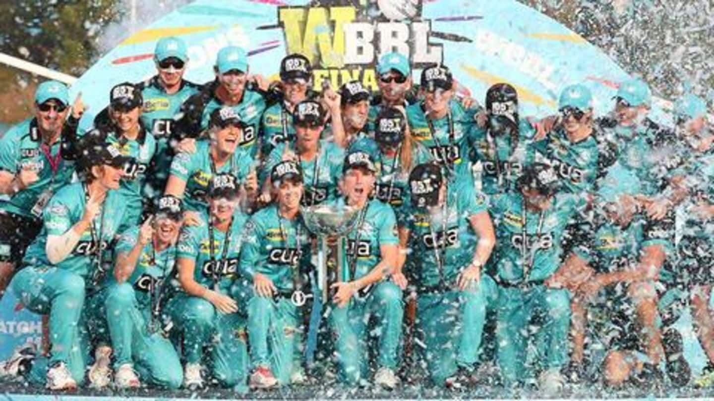 WBBL in numbers as Brisbane Heat defend title