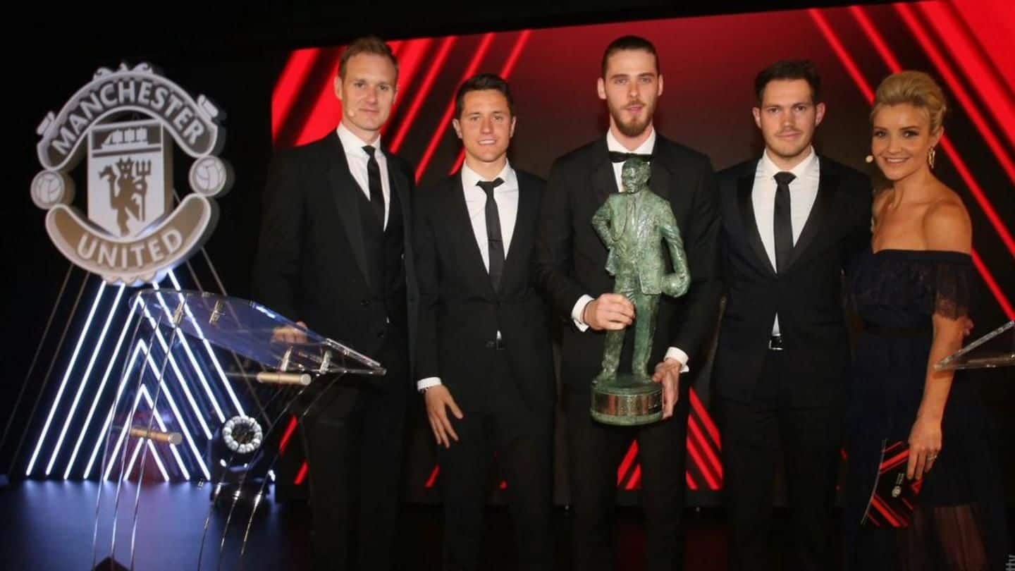 David de Gea wins big in Manchester United awards