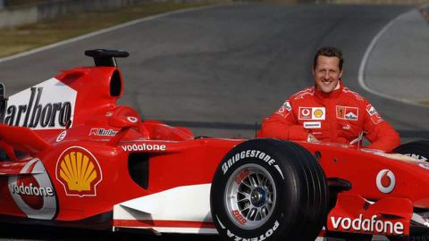 Records held by Michael Schumacher in Formula 1