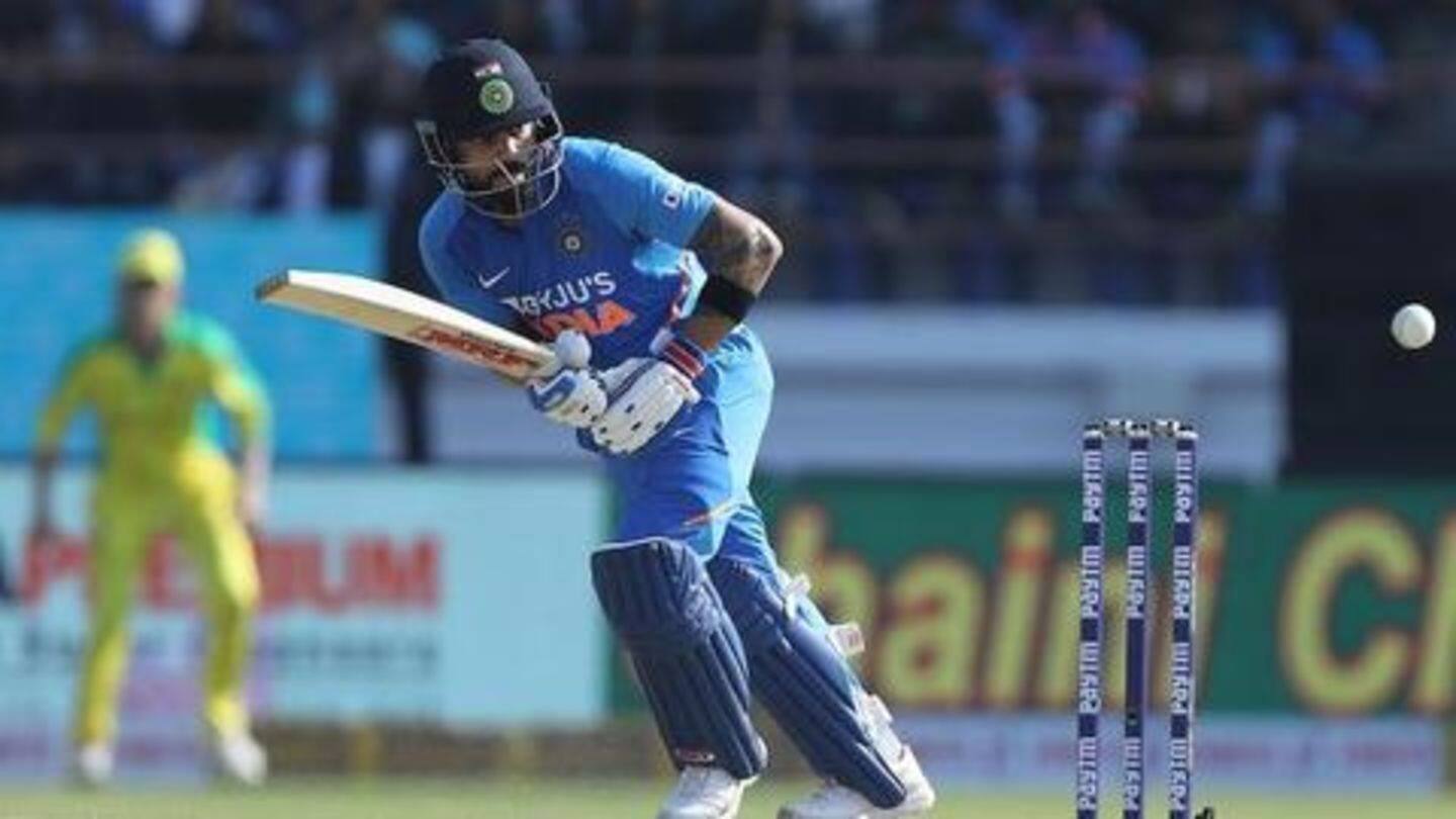 Kohli registers 56th career ODI fifty Kohli registers 56th career ODI fifty