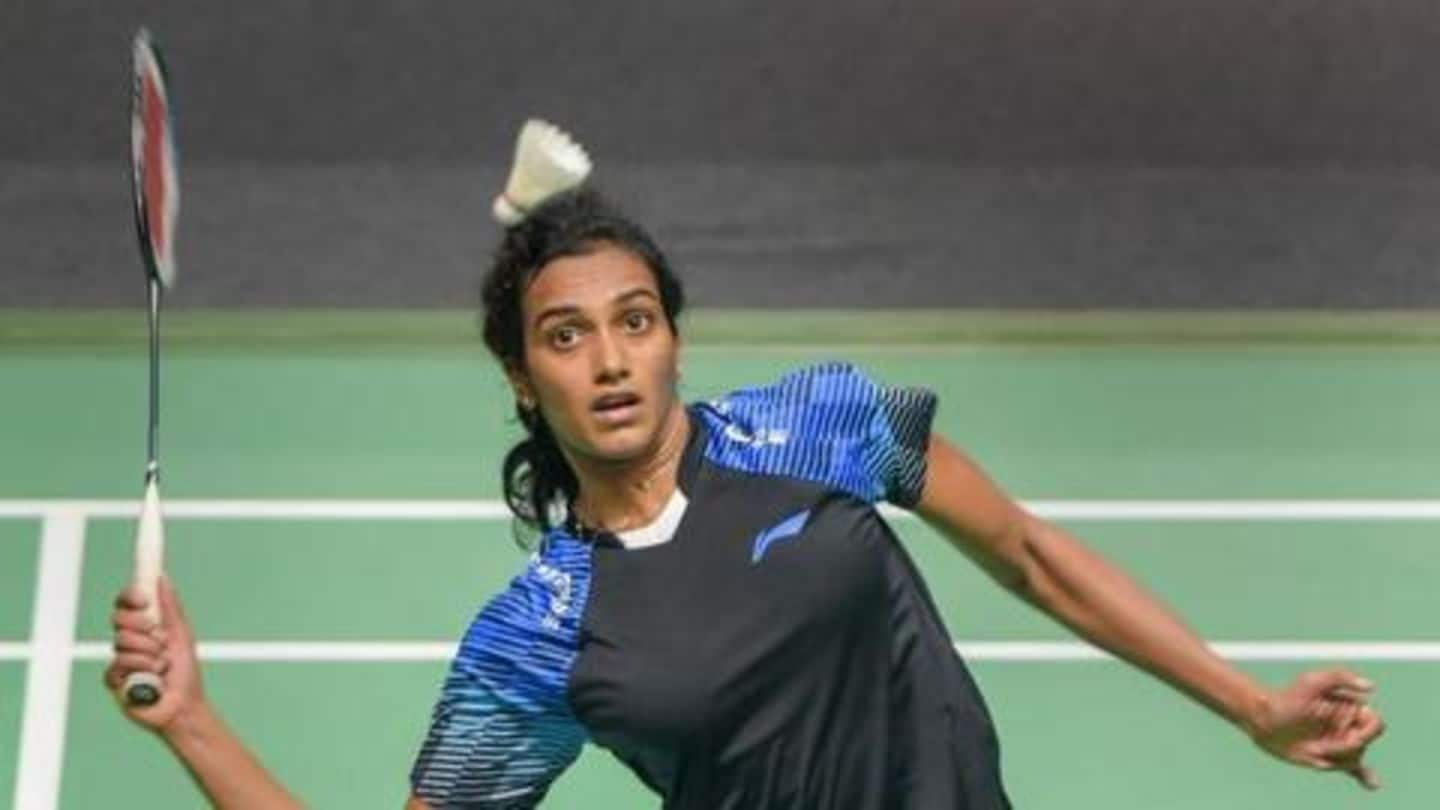 In August, Sindhu had won the BWF World Championships In August, Sindhu had won the BWF World Championships