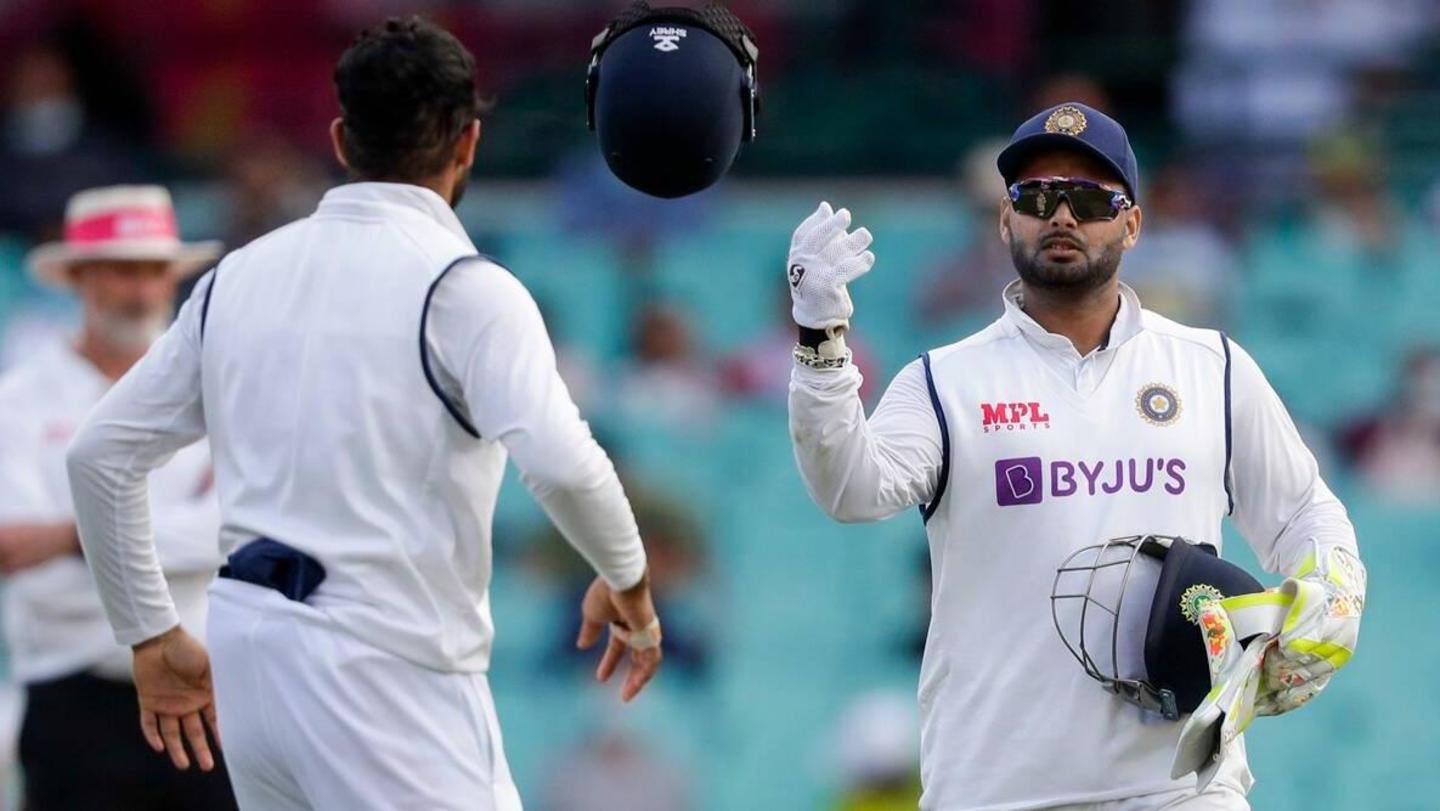 Pant has been in isolation for eight days Pant has been in isolation for eight days