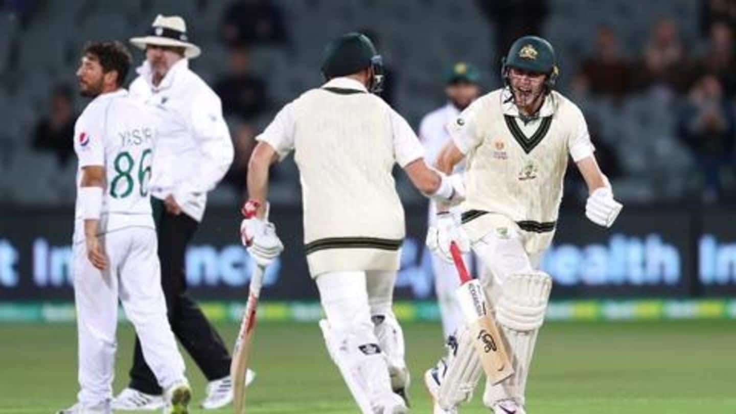 Australia-Pakistan, Day-Night Test: Records scripted by Warner and Labuschagne