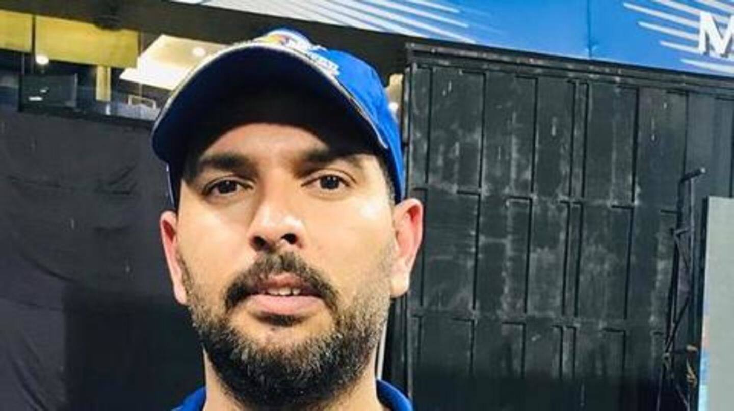 Yuvraj responds well in the opener for MI Yuvraj responds well in the opener for MI