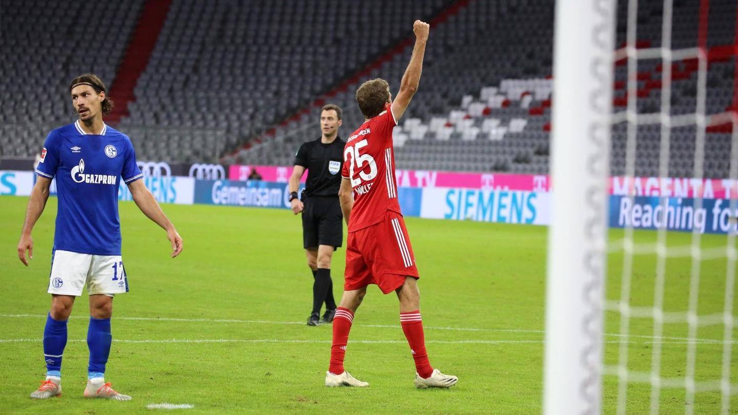 Muller gets to 200 Bayern goals, Lewandowski continues scoring form Muller gets to 200 Bayern goals, Lewandowski continues scoring form