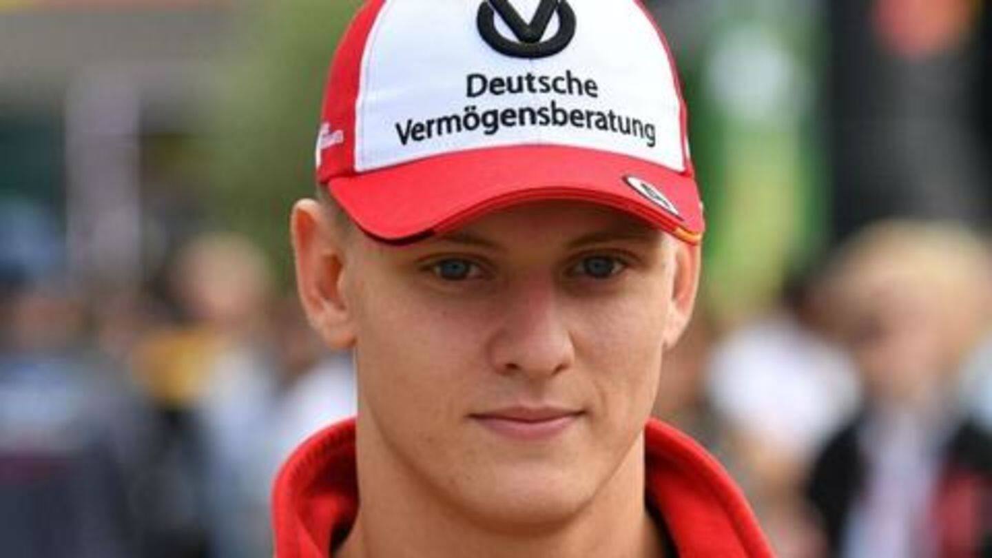 Why will Mick be racing in the test next month? Why will Mick be racing in the test next month?