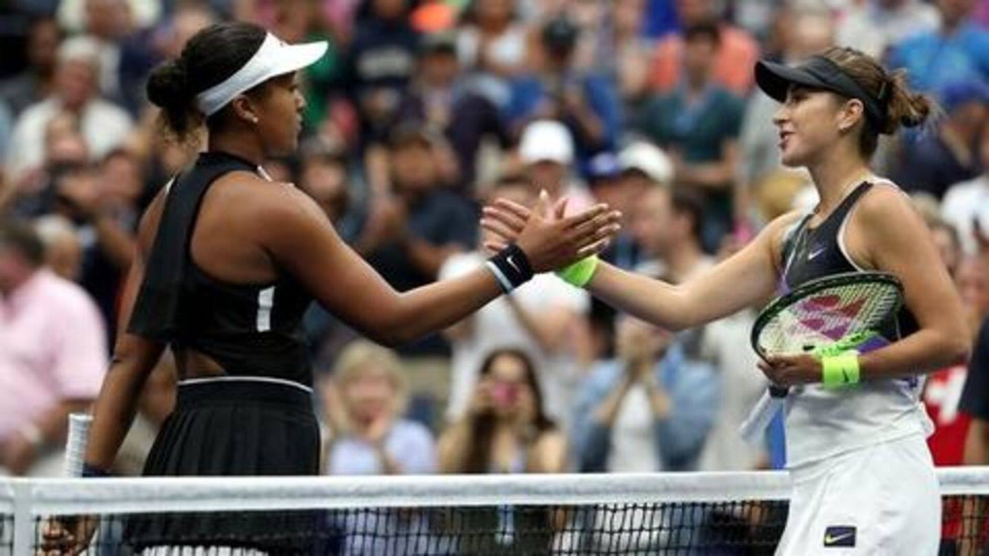 Solid Bencic floors Osaka at the US open Solid Bencic floors Osaka at the US open