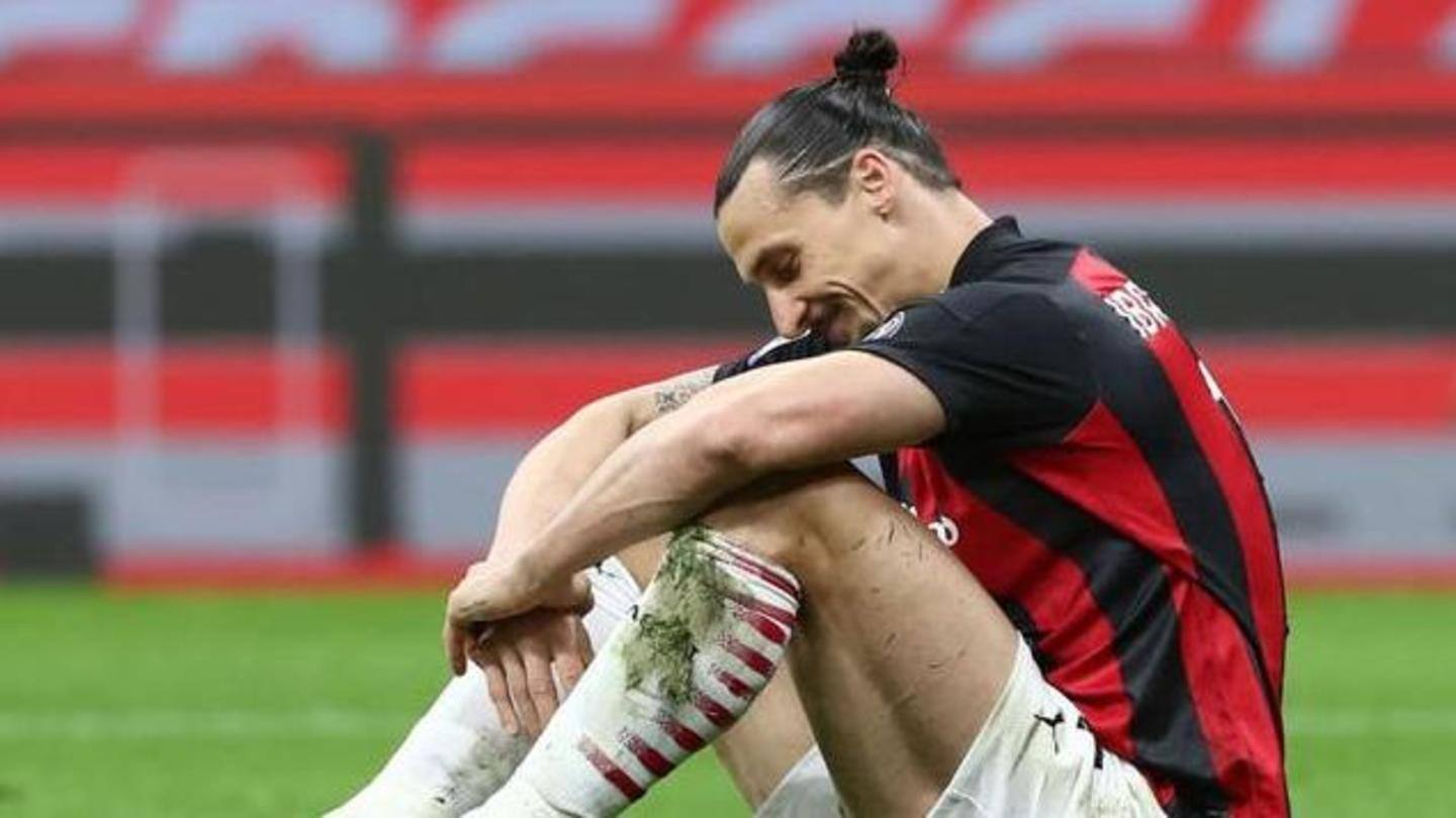 Ibra had recently signed a contract extension with Milan Ibra had recently signed a contract extension with Milan