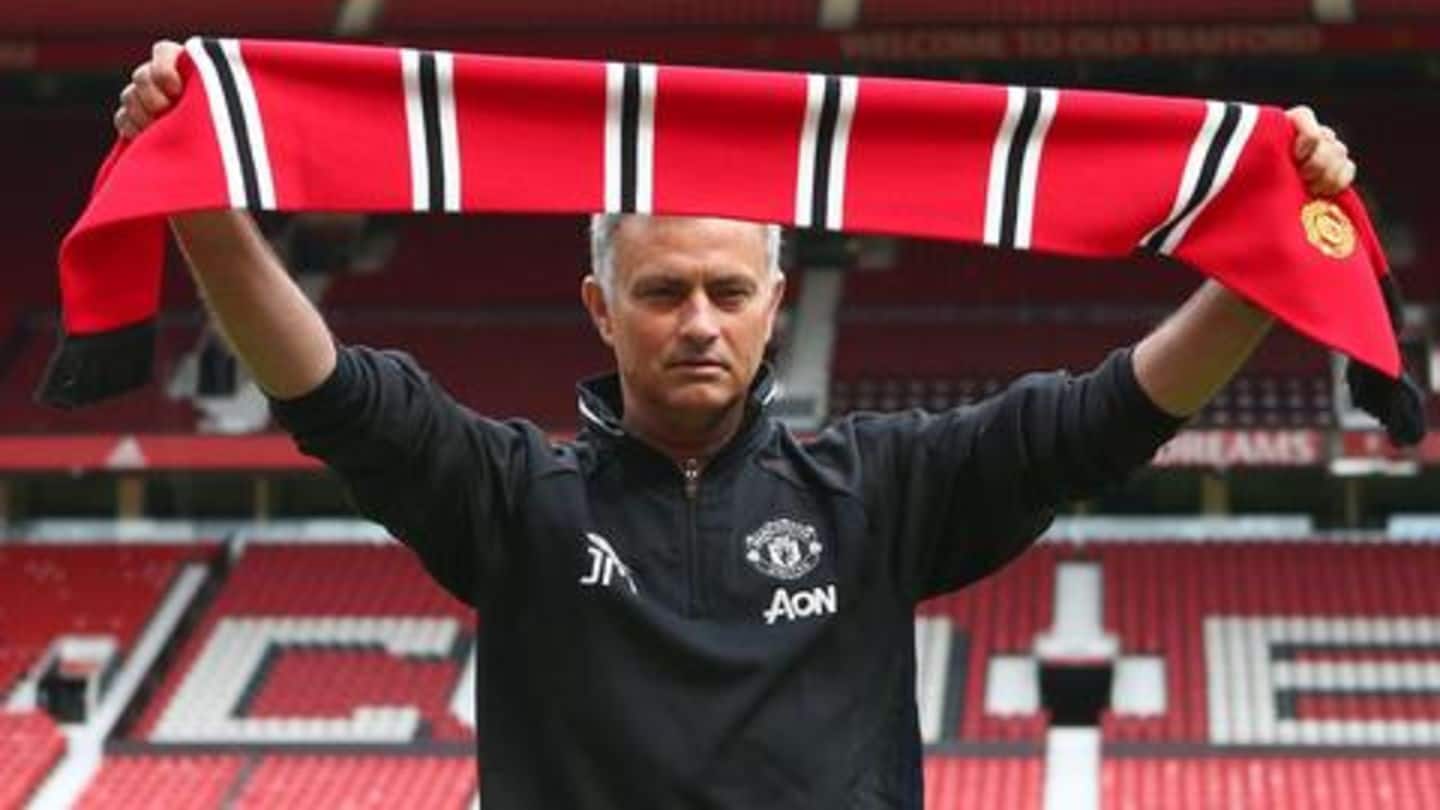 No Manchester United players in best XI Mourinho has coached