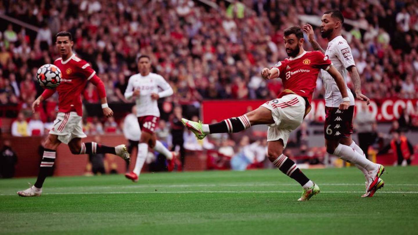 Aston Villa down lacklustre United at Old Trafford Aston Villa down lacklustre United at Old Trafford