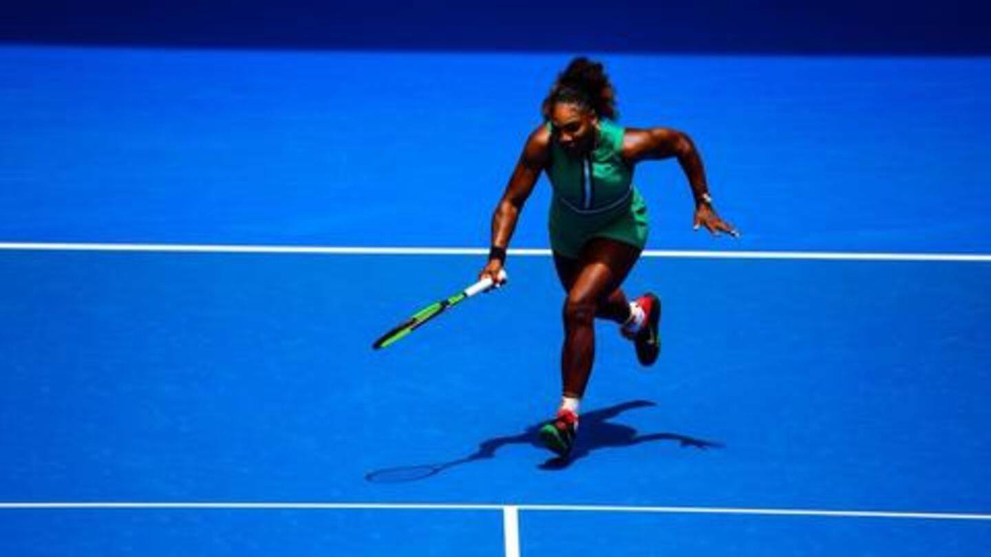 Serena shows her dominant self in the opening match Serena shows her dominant self in the opening match