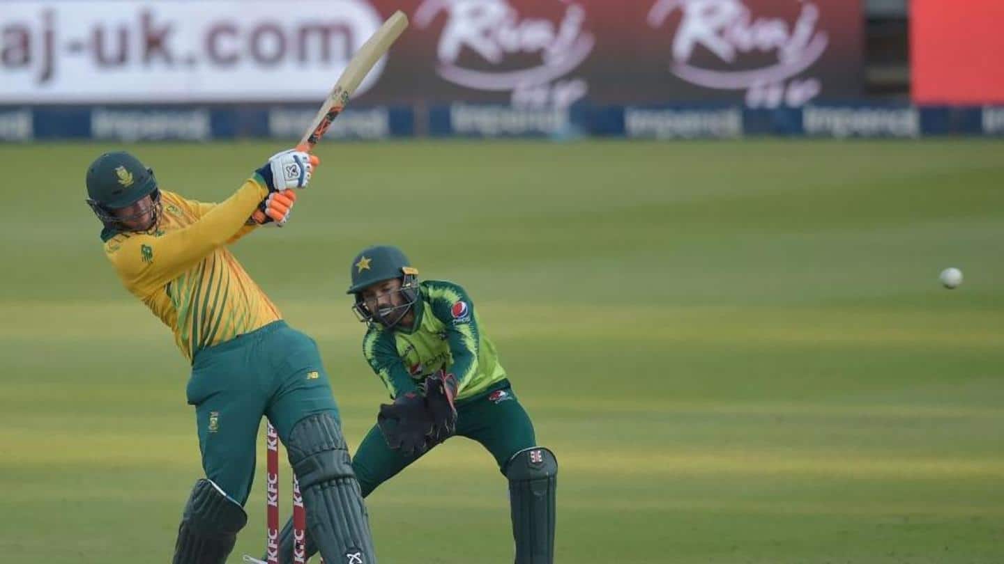 South Africa beat Pakistan in second T20I: Records broken
