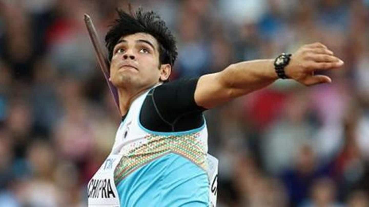 CWG gold medalist Chopra breaks personal record in javelin