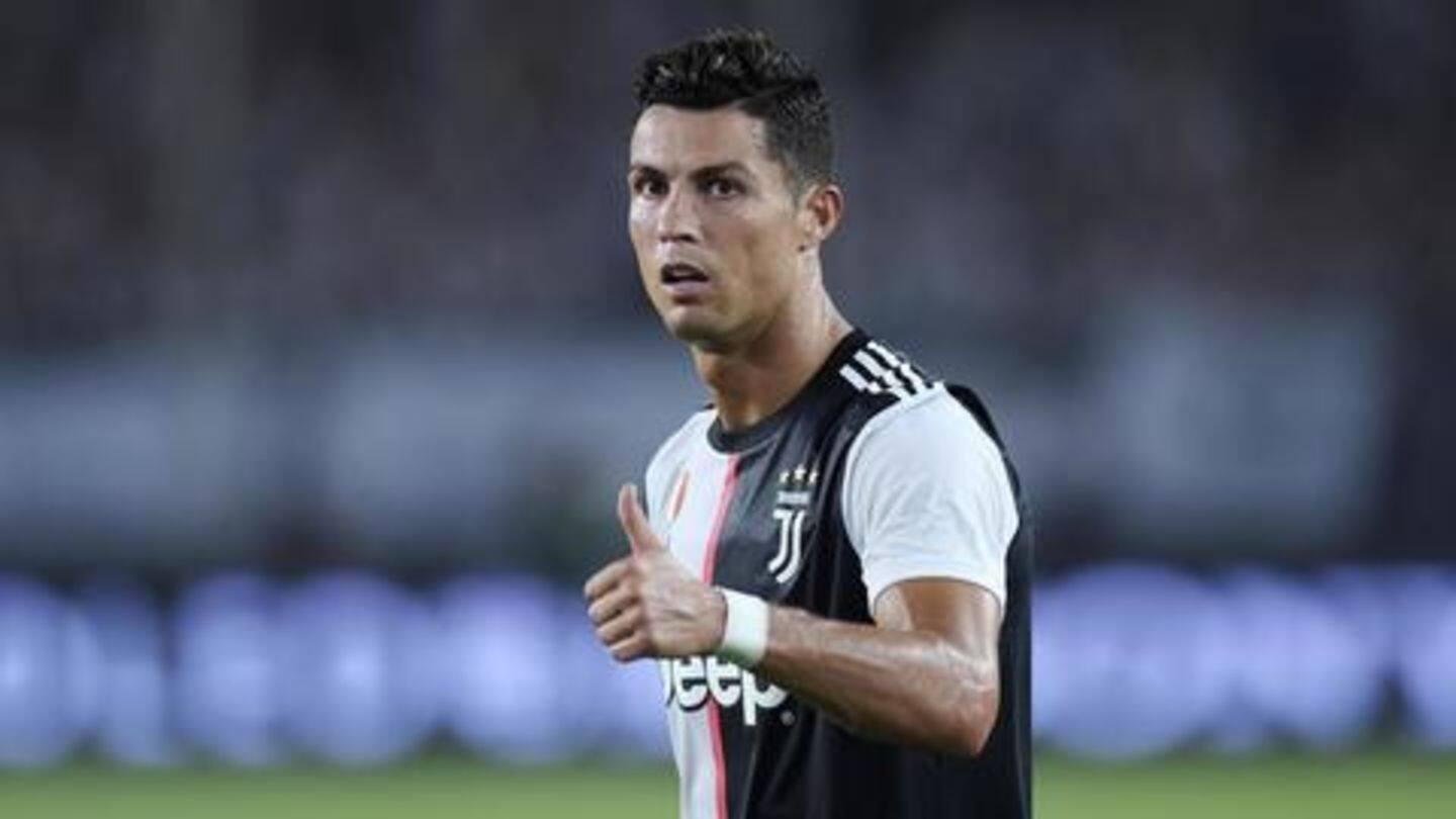 Serie A: Cristiano Ronaldo reports to Juventus for medical tests