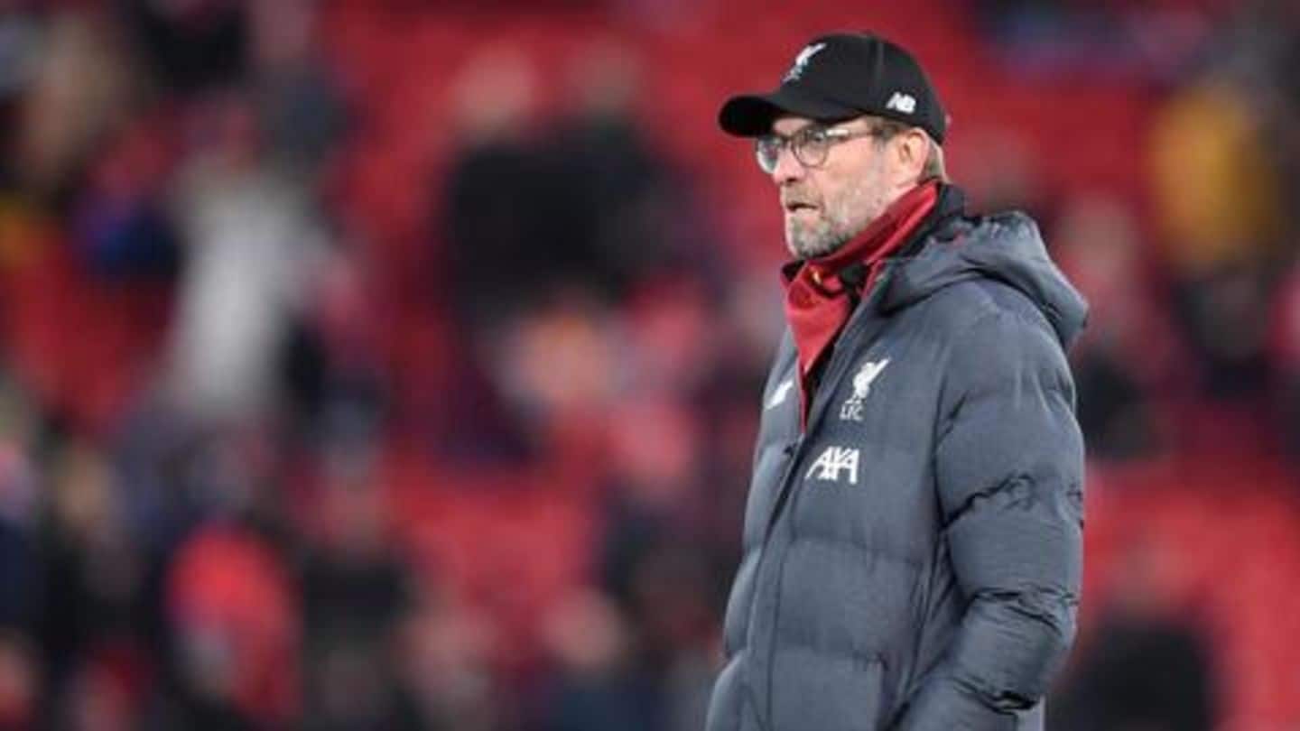 We should become Premier League 2019-20 champions, says Jurgen Klopp