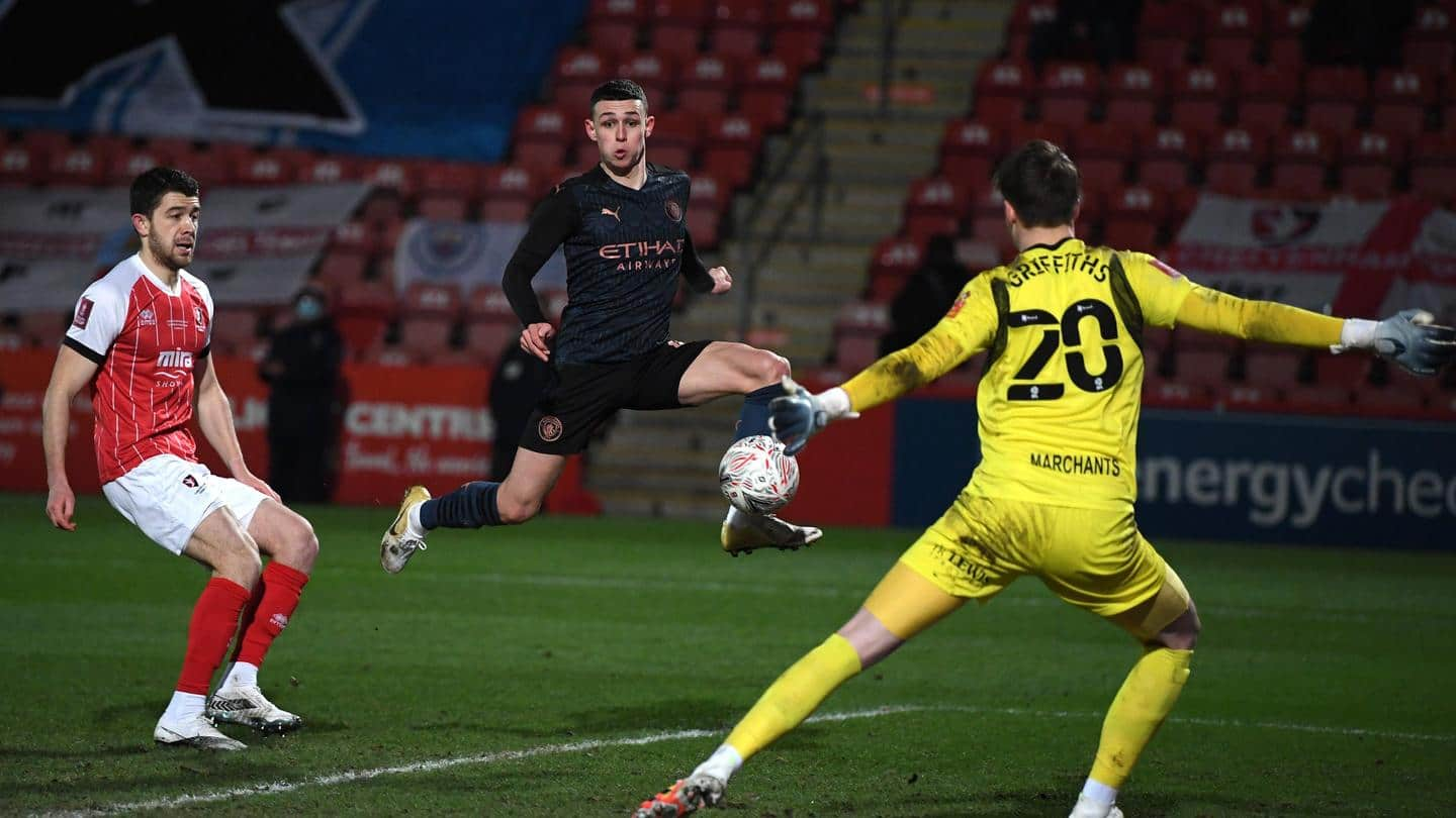 FA Cup, Man City survive Cheltenham scare: Records broken