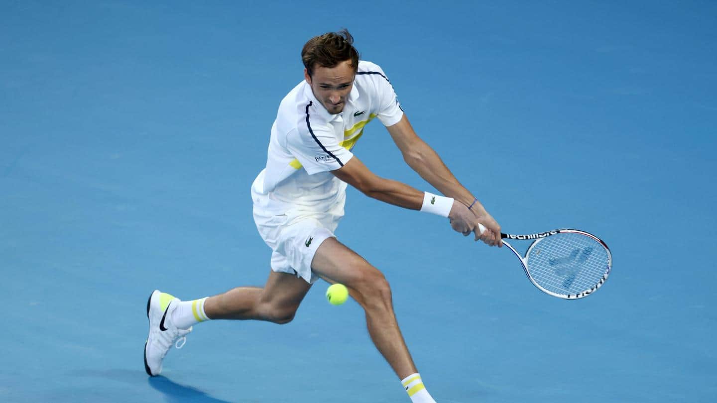 Australian Open 2021: Daniil Medvedev beats Stefanos Tsitsipas in semi-final