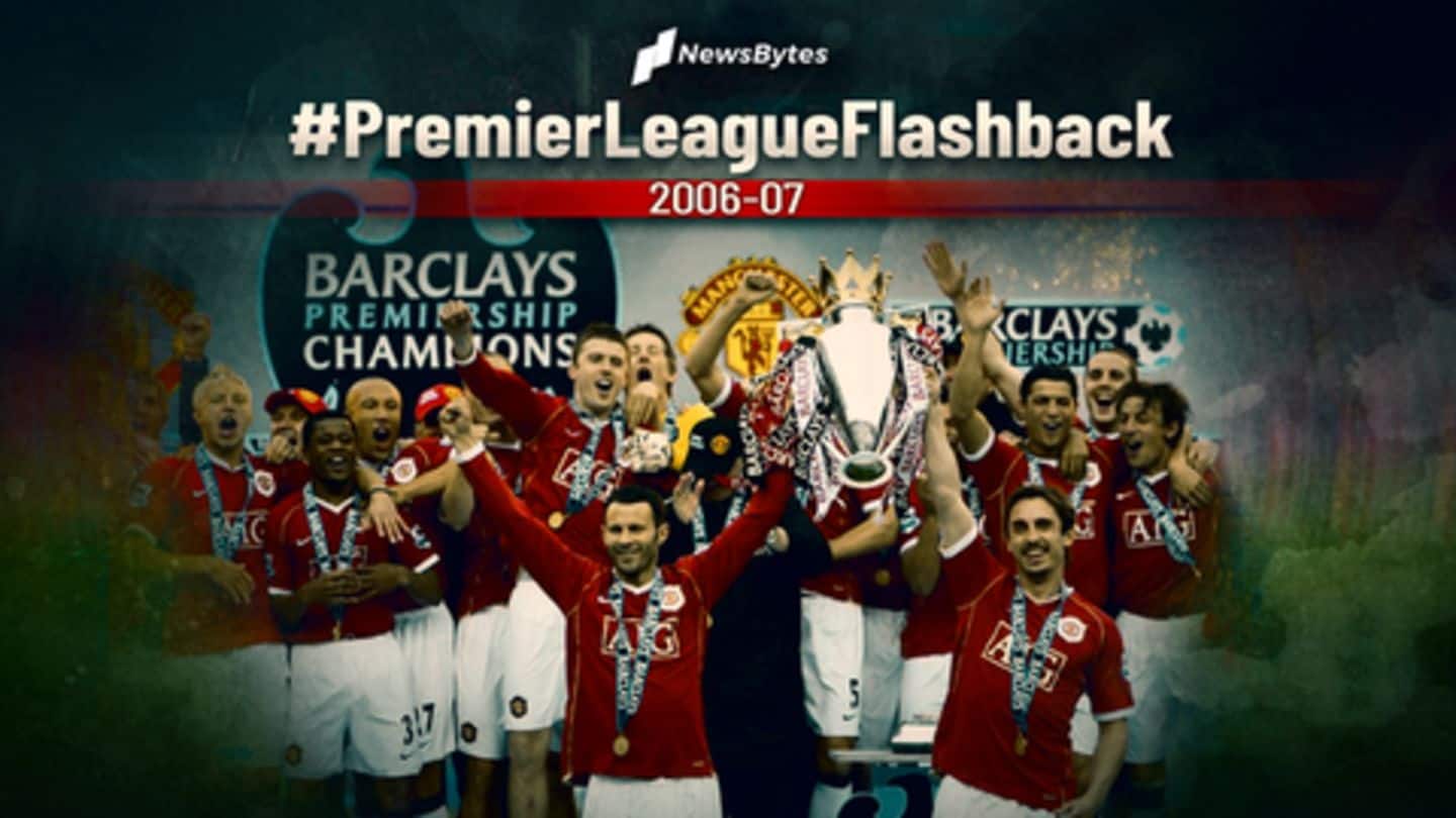 Premier League flashback: Statistical analysis of the 2006-07 season