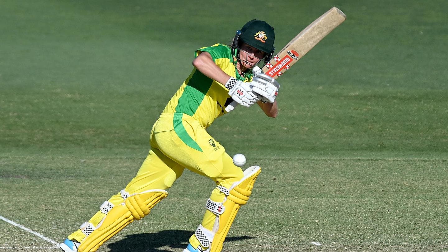 Mooney scrapes past Lanning, bags T20I player award as well Mooney scrapes past Lanning, bags T20I player award as well