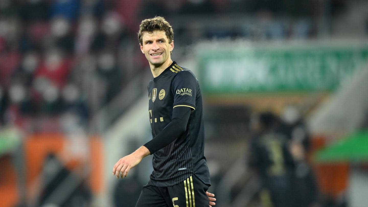 Muller makes his 600th appearance for Bayern Munich: Key numbers