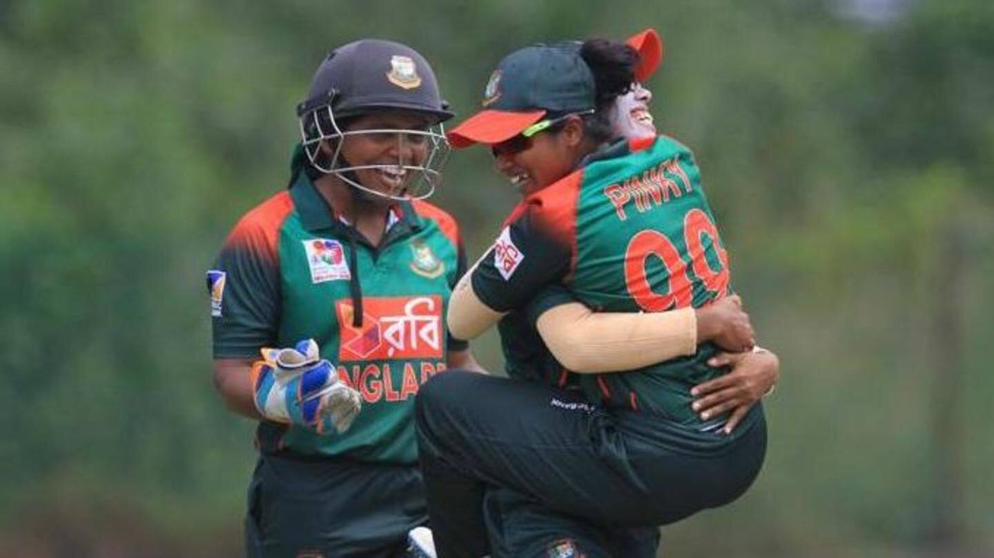 Asia Cup T20 final: Bangladesh women's team defeat India